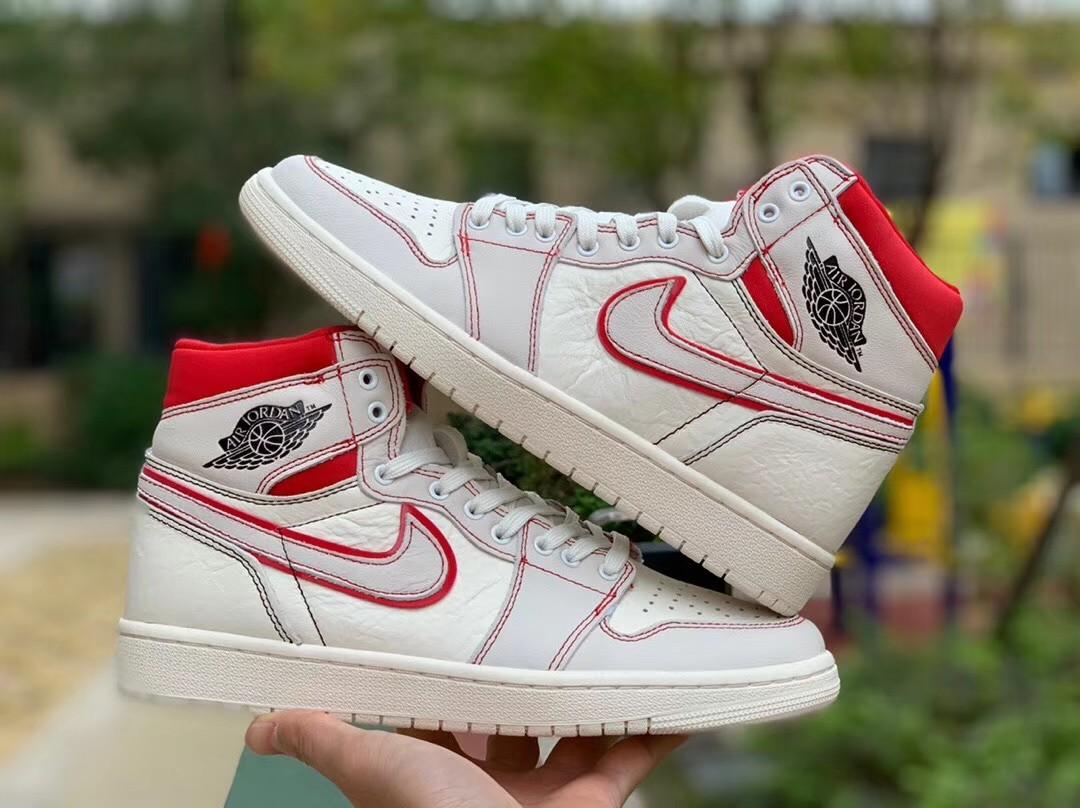 phantom gym red jordan 1 on feet