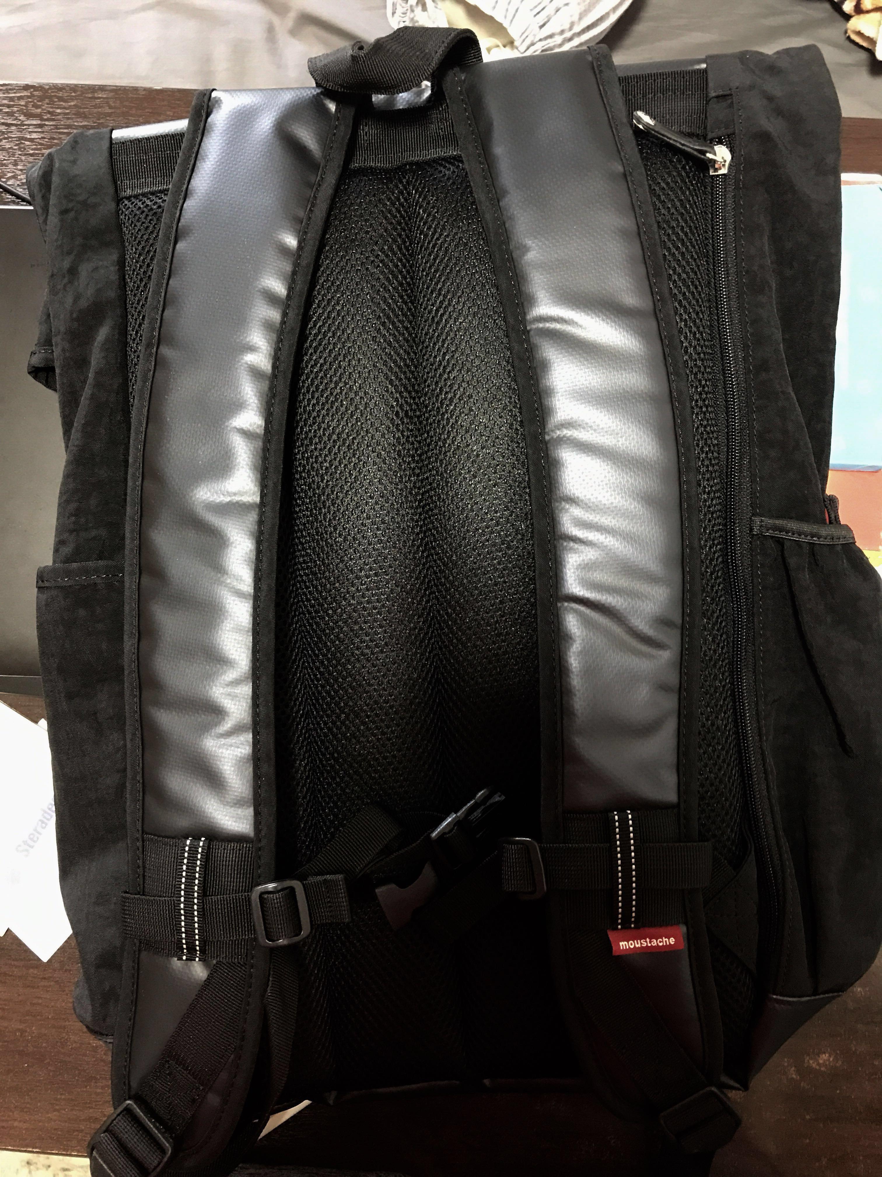 Unisex Black Minimalist Bagpack Men S Fashion Bags