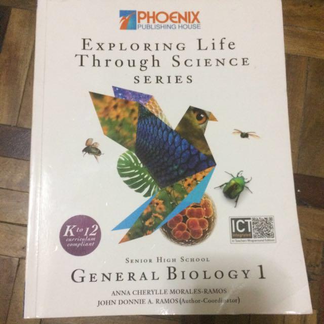 USED General Biology Exploring Life Through Science Book for Grade 12