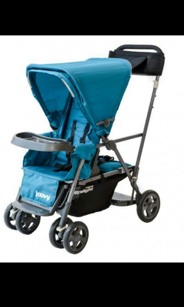 USED JOOVY DOUBLE STROLLER, Babies & Kids, Going Out, Strollers on