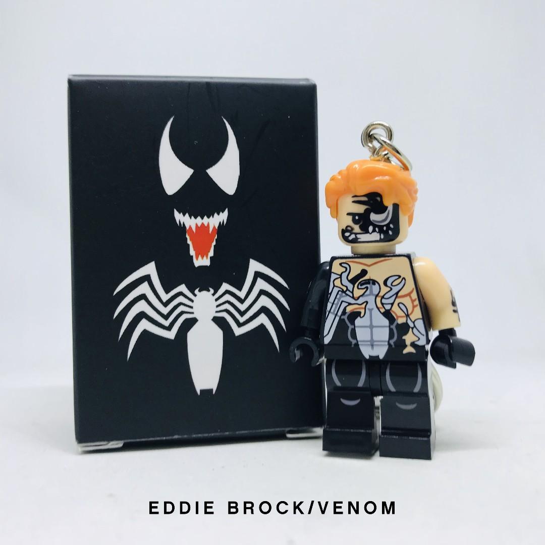 Venom Eddie Brock Custom Minifigure Keychain Hobbies Toys Toys