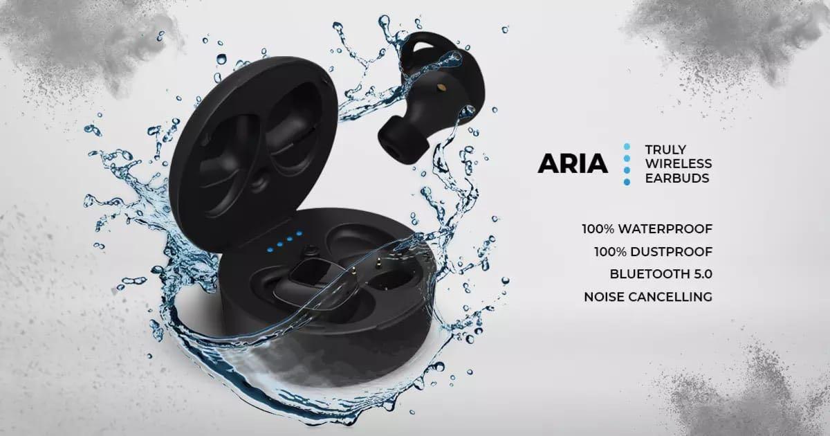 aria true wireless earbuds
