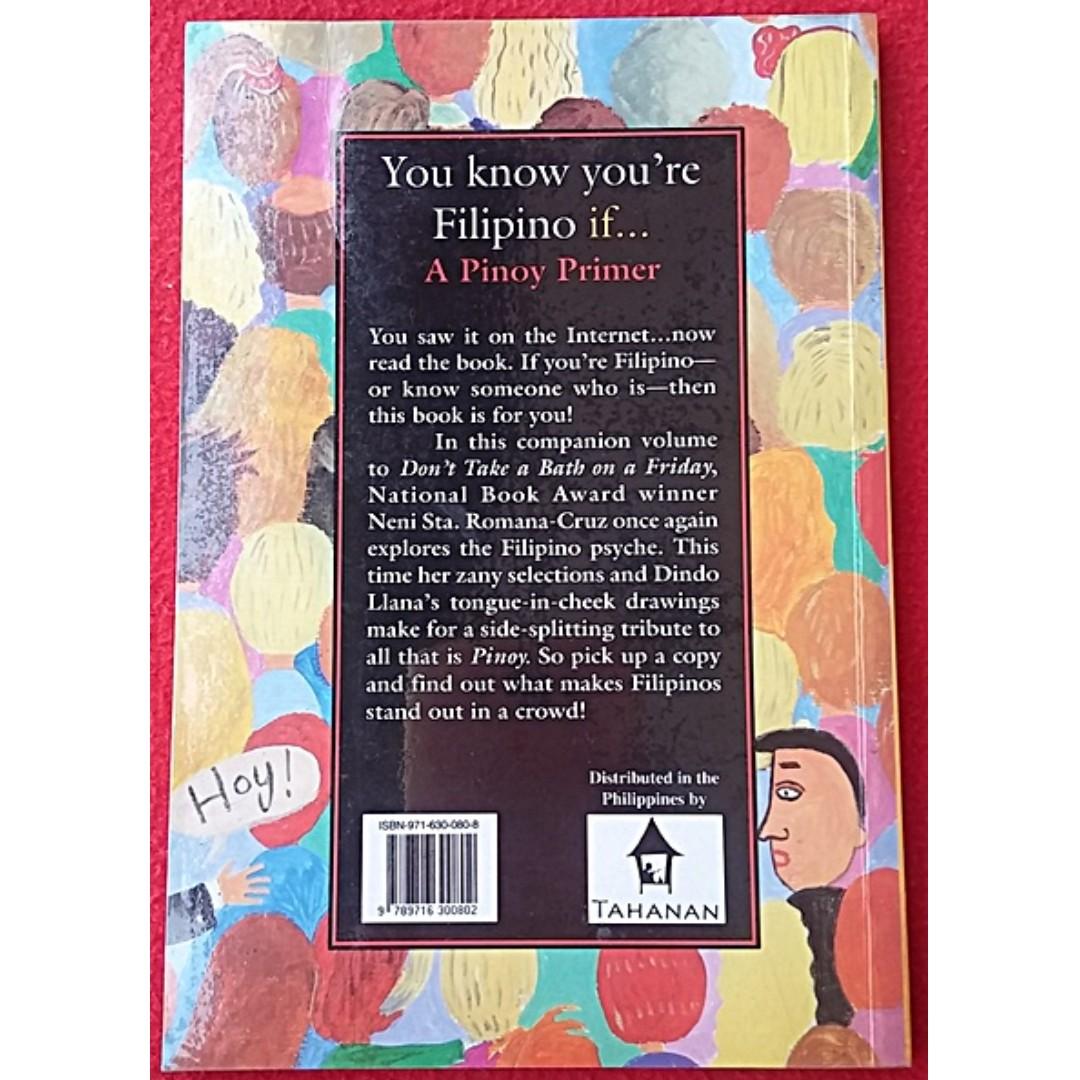 You Know You're Filipino If A Pinoy Primer, Hobbies & Toys, Books