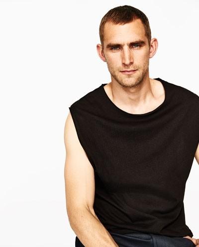Zara Man Sleeveless Top Shirt Tank, Men'S Fashion, Tops & Sets, Tshirts &  Polo Shirts On Carousell