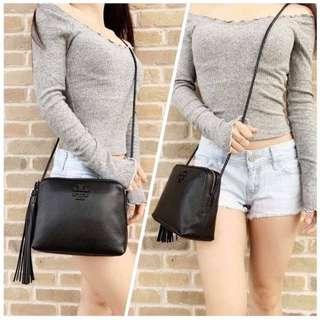 LEATHER SLING CROSSBODY