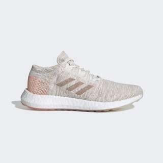 Adidas Pure Boost go women 女生限定 慢跑鞋 粉橘色 粉色