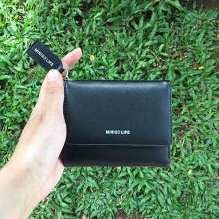 Miniso black wallet