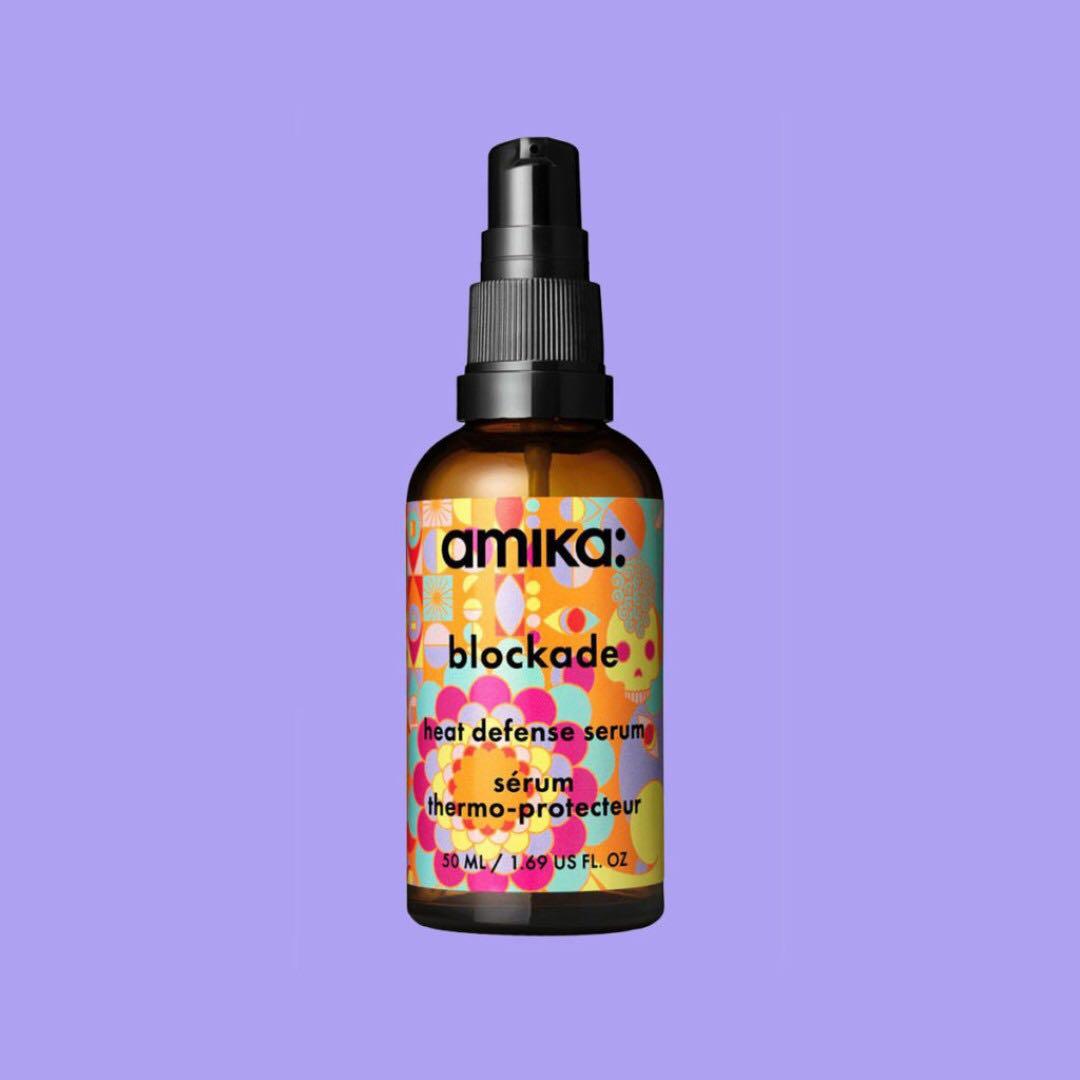 Kết quả hình ảnh cho Amika Blockade Heat Defense Serum