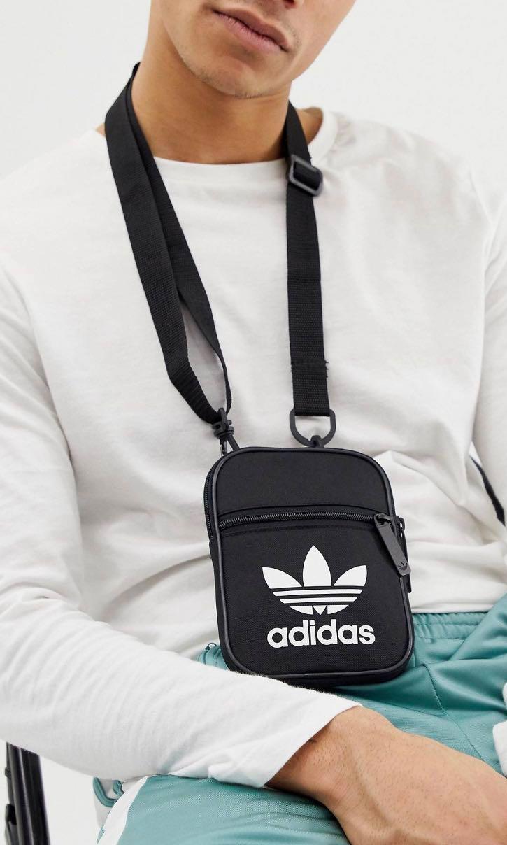Adidas Originals Trefoil Festival Bag, Women's Fashion, Bags & Wallets,  Cross-body Bags on Carousell