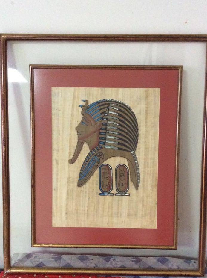 Ancient Egypt Face Painting Furniture Home Decor Antiques On