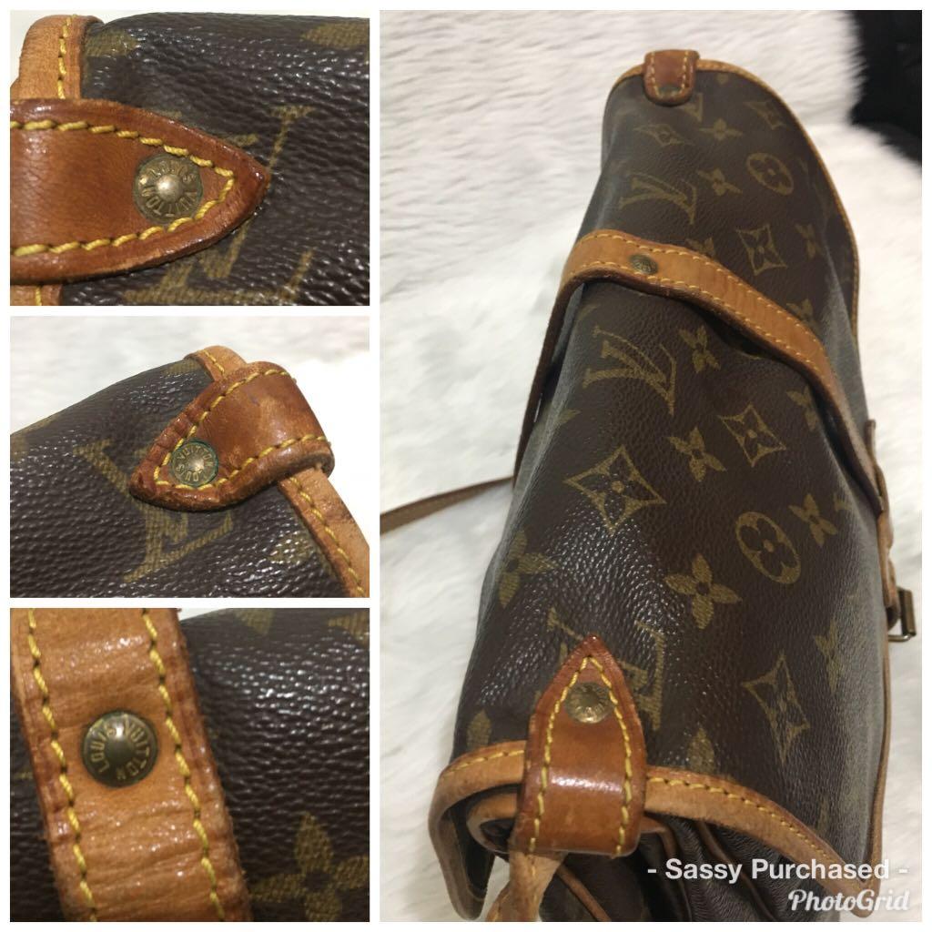 Louis Vuitton, Bags, Item 2 Hp Louis Vuitton Monogram Saumur 30 Saddle Bag  Date Code 881vi