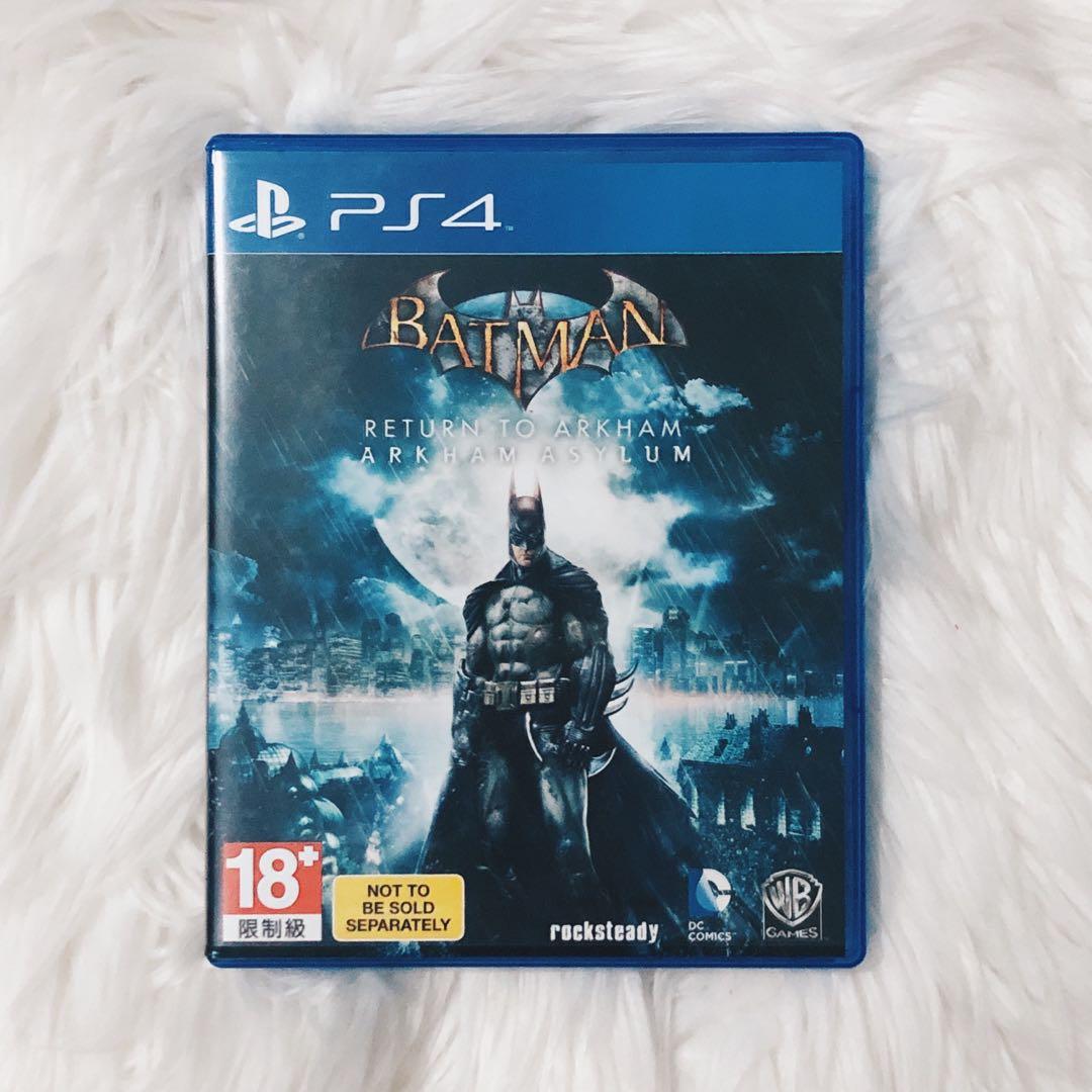 Batman Return to Arkham: Arkham Asylum, Video Gaming, Video Games,  PlayStation on Carousell