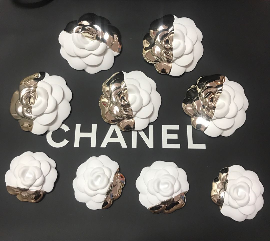 Chanel Camellia flower, Luxury, Accessories on Carousell