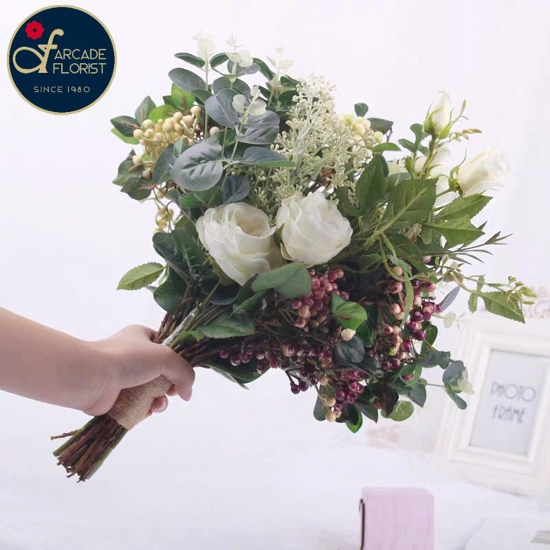 Hand Tied Wedding Bouquets Roses