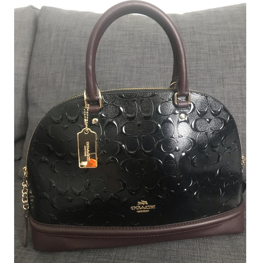 Coach bag alma deals