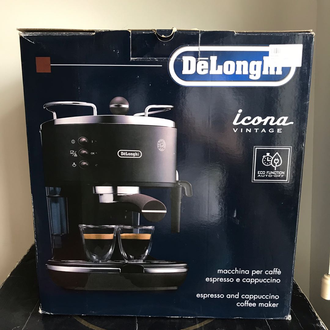 Delonghi Coffee Machine (Icona Vintage), TV & Home Appliances, Kitchen ...