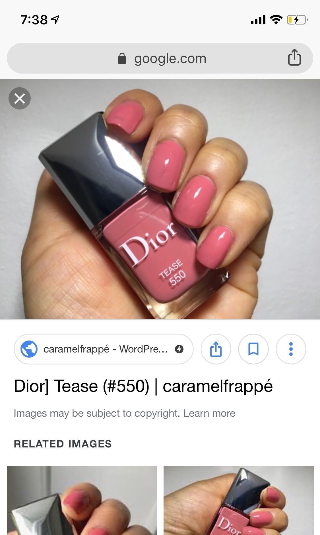 dior tease nail polish