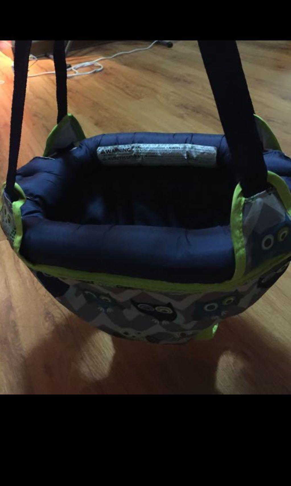 Evenflo exersaucer door jumper OWL jumperoo, Babies & Kids, Infant