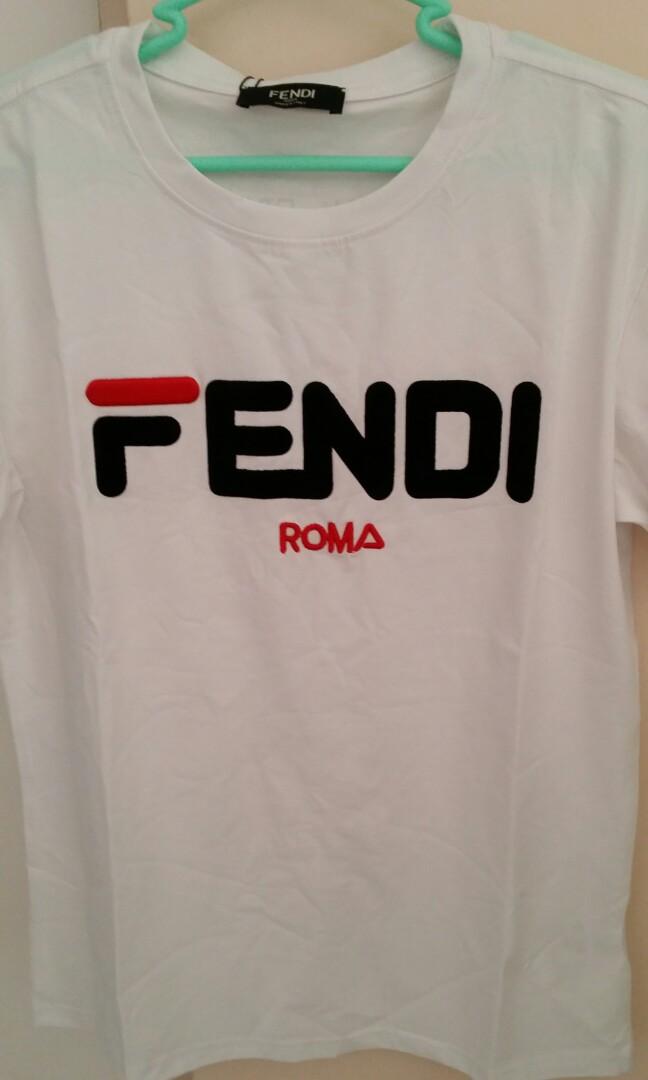 fendi fila tee