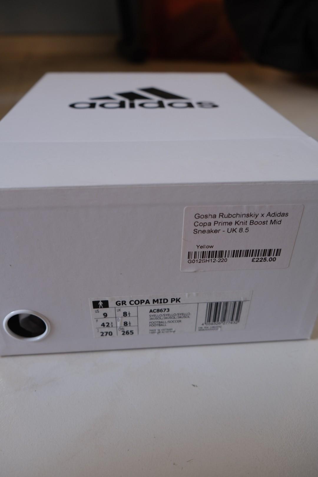 Gosha Rubinchisky X Adidas Copa Primeknit Boost Mid Men s Fashion