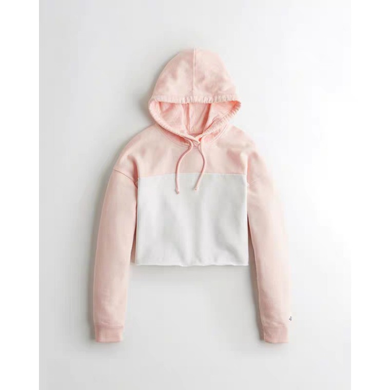 Hollister crop hoodie, 女裝, 女裝上衣＆ 