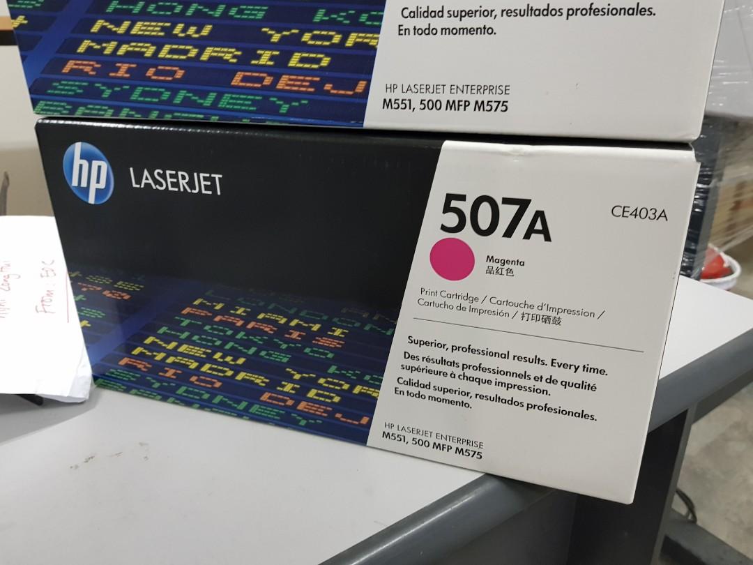 hp 507a magenta