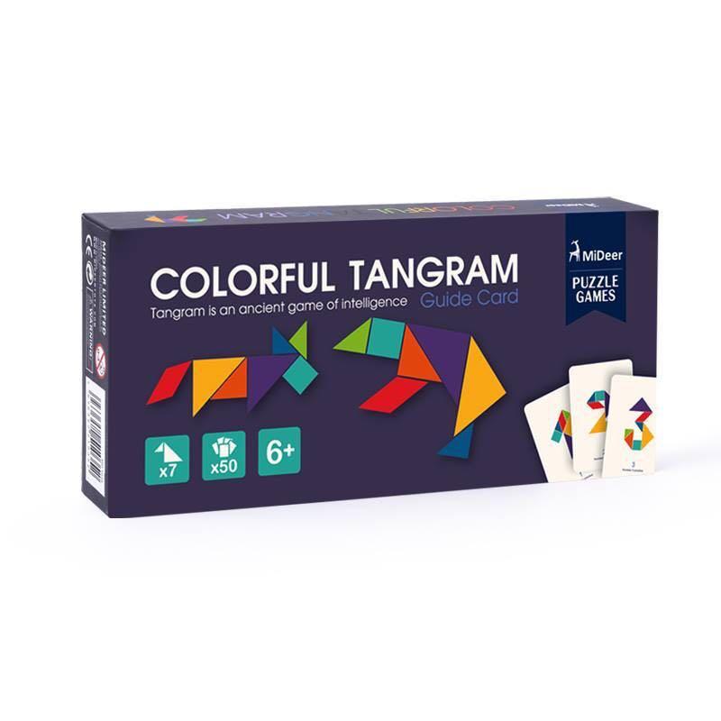 mideer colorful tangram
