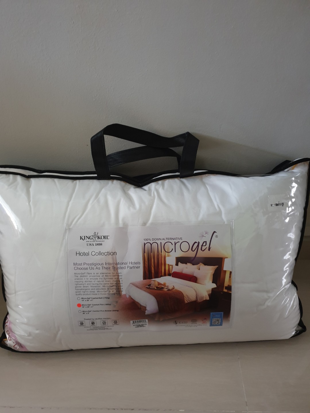 King koil goose down pillow clearance hotel collection