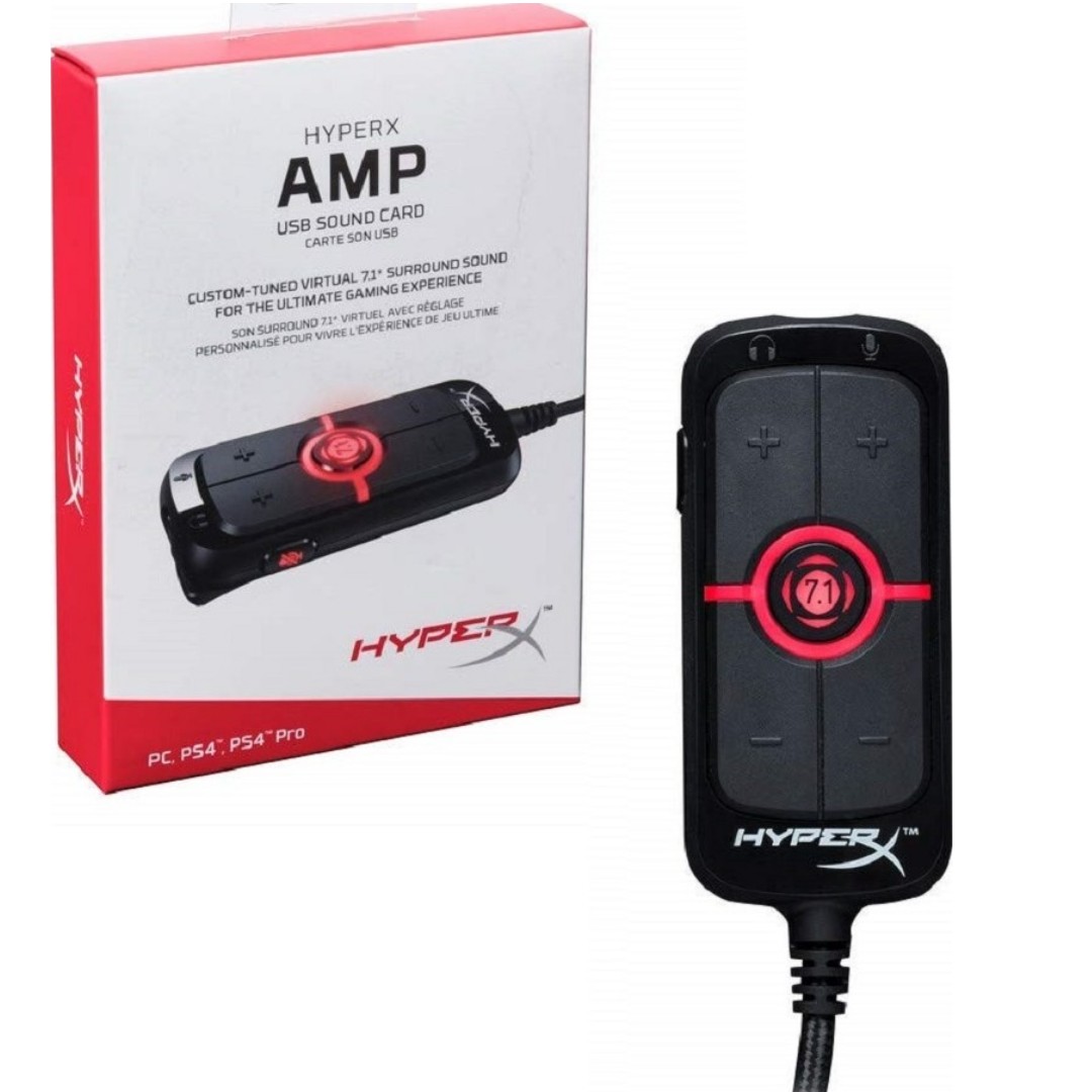 Звуковая карта для наушников hyperx cloud alpha s