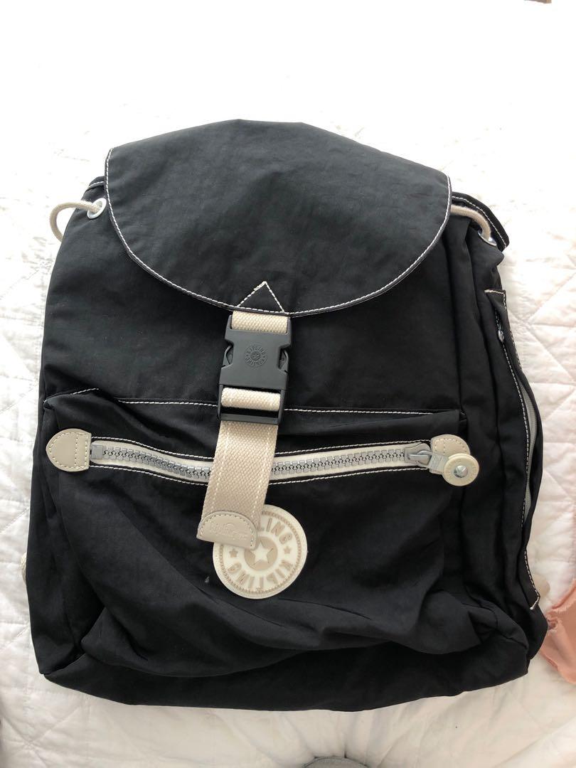 river island black chain slouch bag
