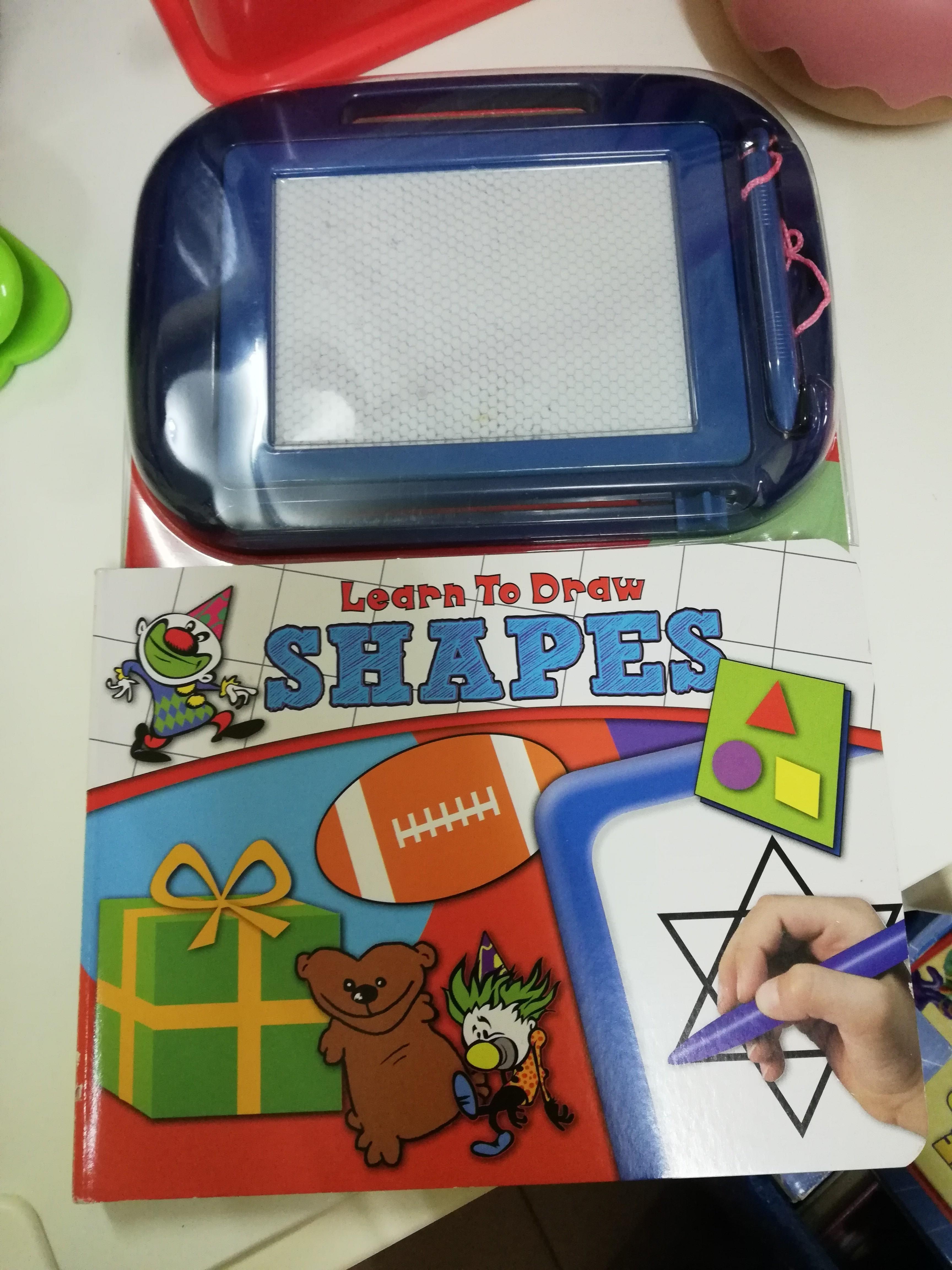 Learn To Draw Shape Books Stationery Books On Carousell
