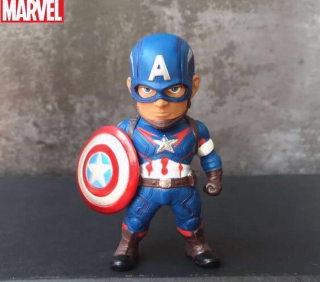 Marvel Avengers Captain America Figurine Cake Topper Decoration Not Fondant Toys Games Bricks Figurines On Carousell