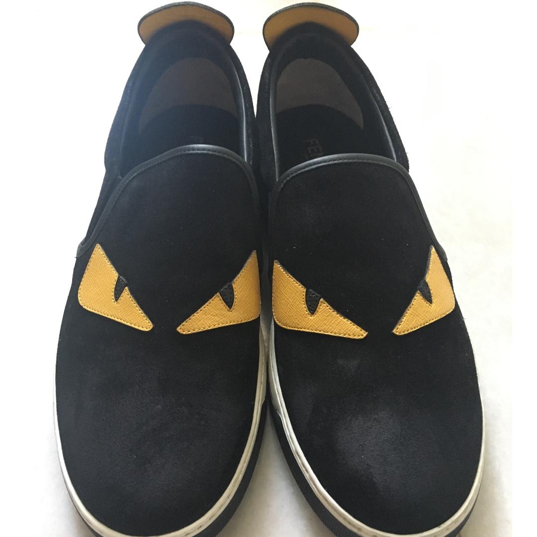 fendi slip on mens