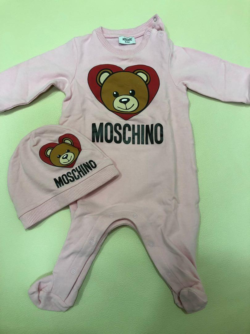 moschino newborn baby