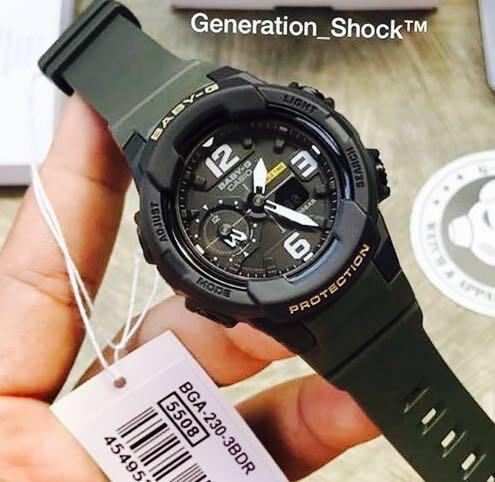 Baby G Unisex Sports Watch 100 Original Authentic Baby G Shock 1 Year Official Warranty Casio Gshock Babyg Watch Bga 230 3b Luxury Watches On Carousell