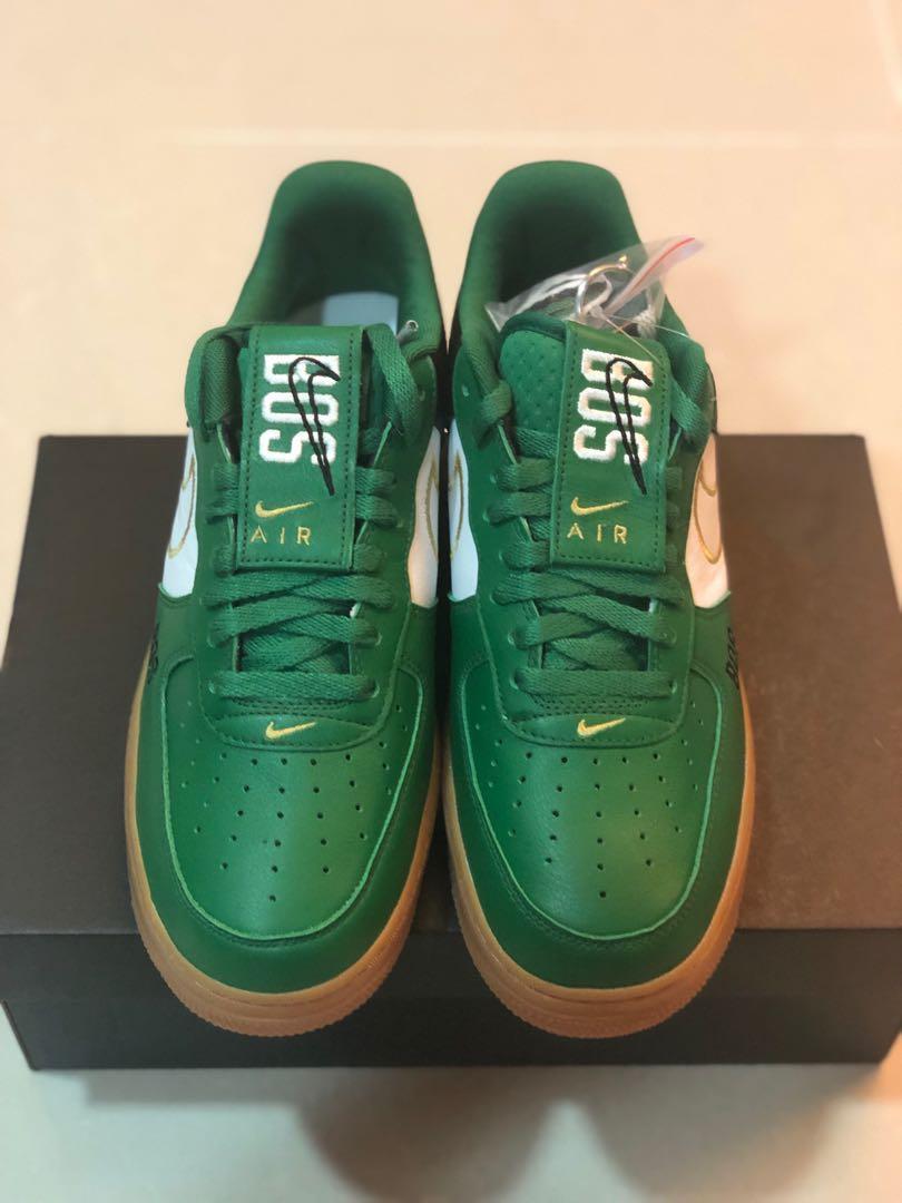 Nike Boston Celtics NBA Limited Edition Air Force 1, Men's Fashion ...