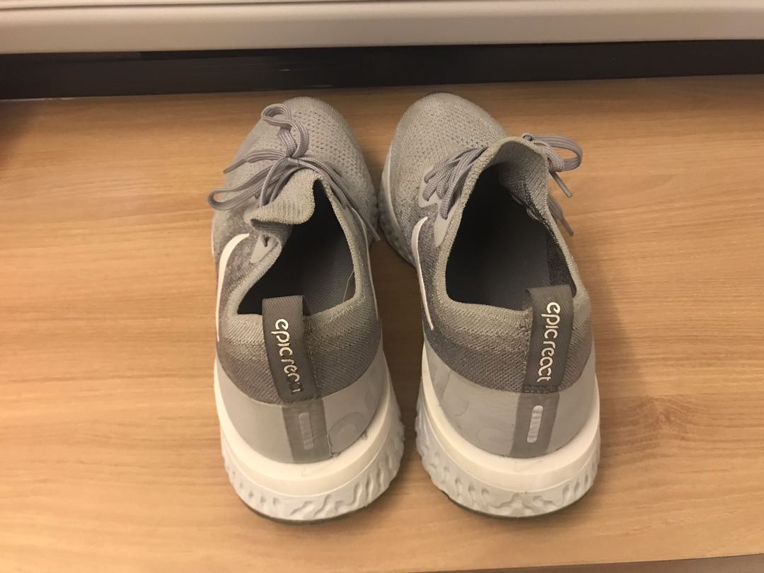 nike epic react grey