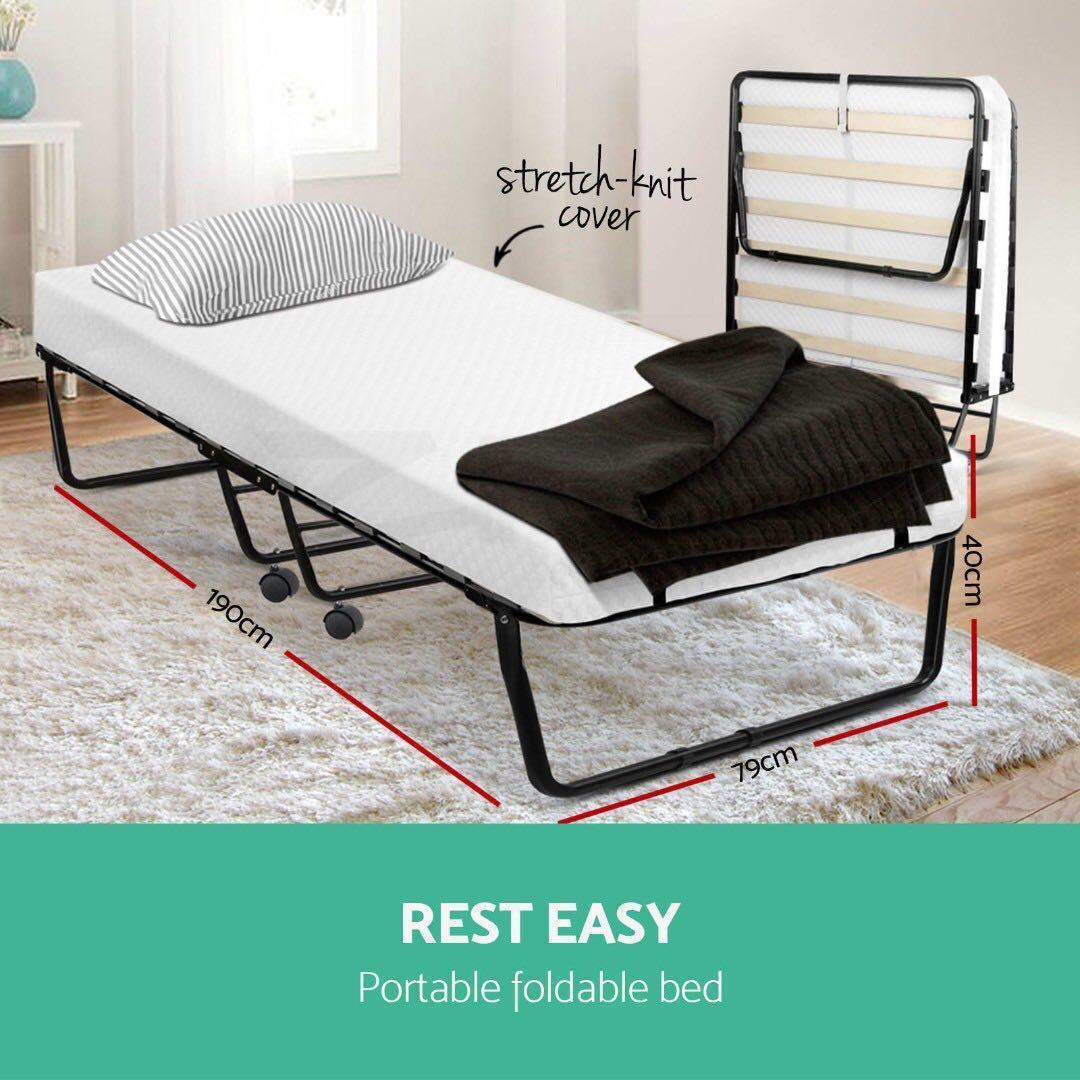 Single folding sale bed frame only