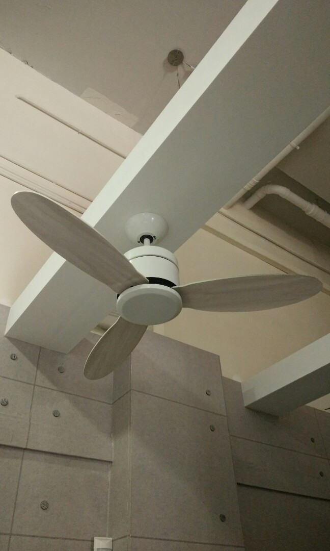 40 Ceiling Fan Light Oak Blade No Furniture Home Living Lighting Fans On Carou 40 Ceiling Fan Light Oak Blade No, Small Blade Ceiling Fan