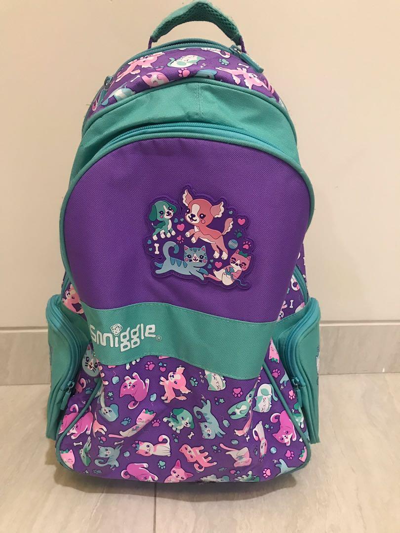 smiggle bag trolley