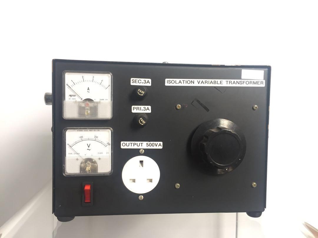 Step down transformer (variable) (Category: Other Audio Equipment) located in Singapore. Submitted by kejiii (Listing ID 221040676, Image 1). Description: Industrial grade step down transformer .