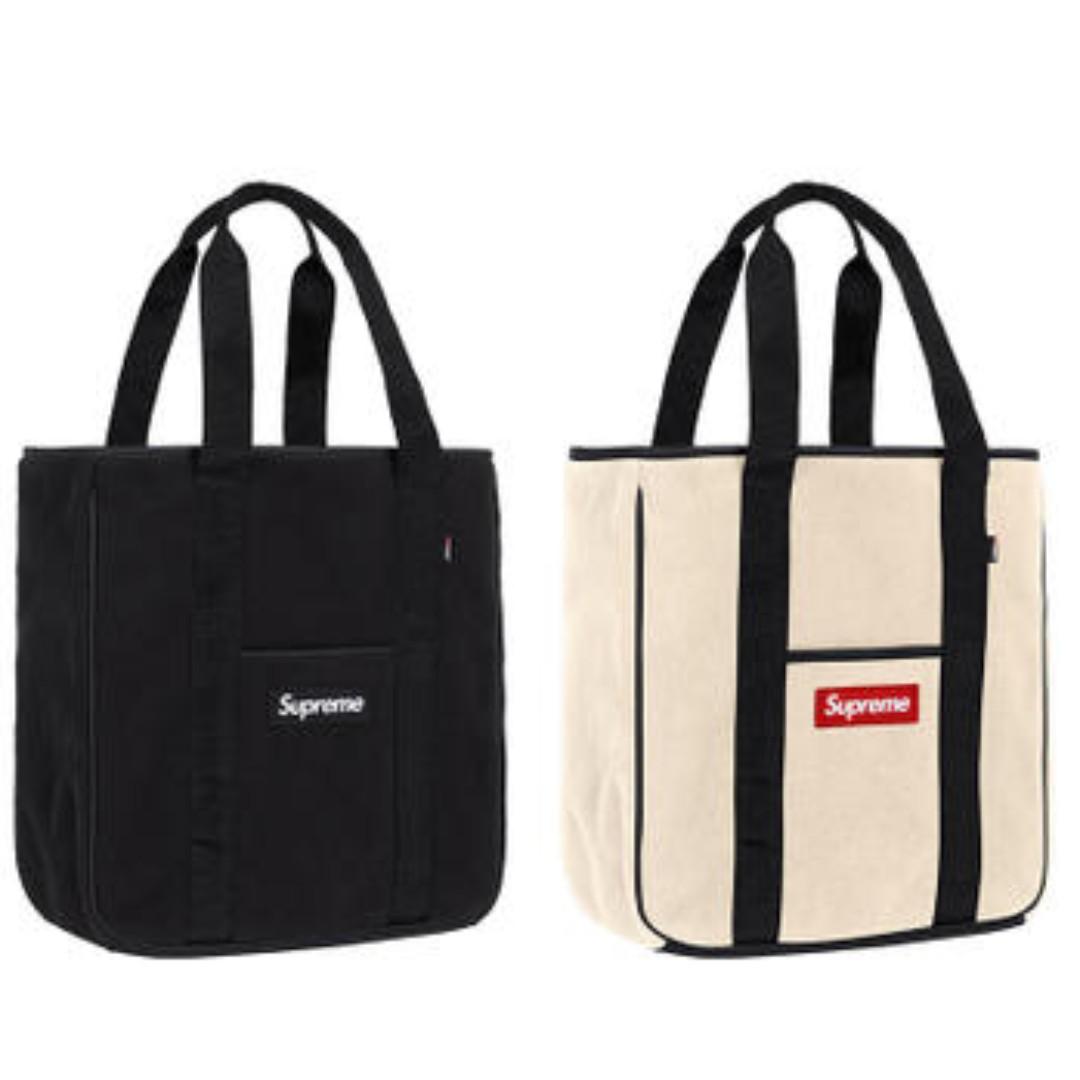 Supreme FW 18 Polartec Tote Bag (Black), Men's Fashion, Bags