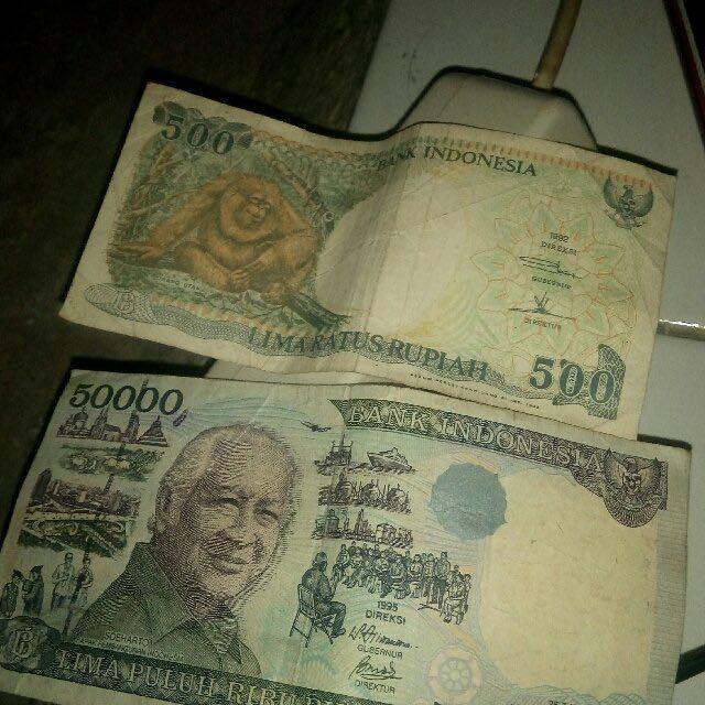 Uang 50 Soeharto Dan Lima Ratus Orang Utan Antik Uang Lama Di Carousell