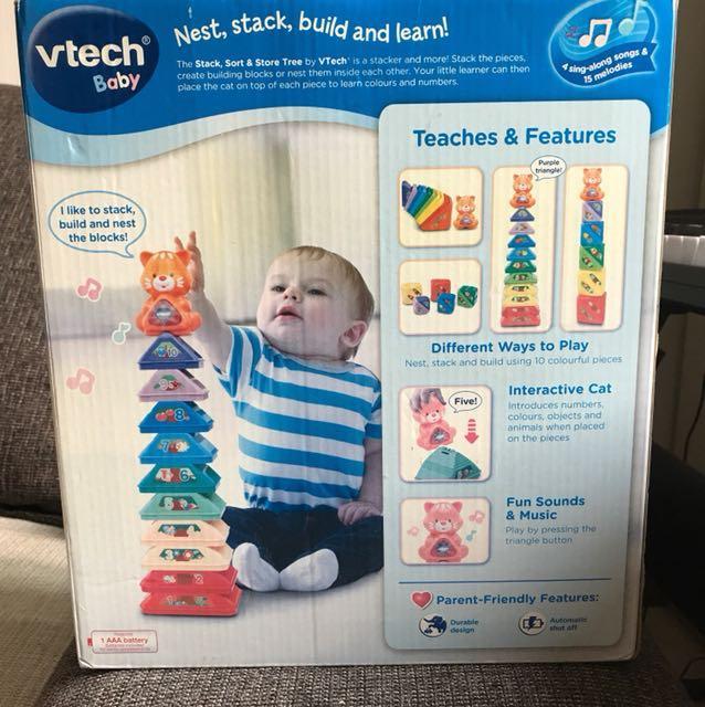 Vtech stack and sort tree 2025