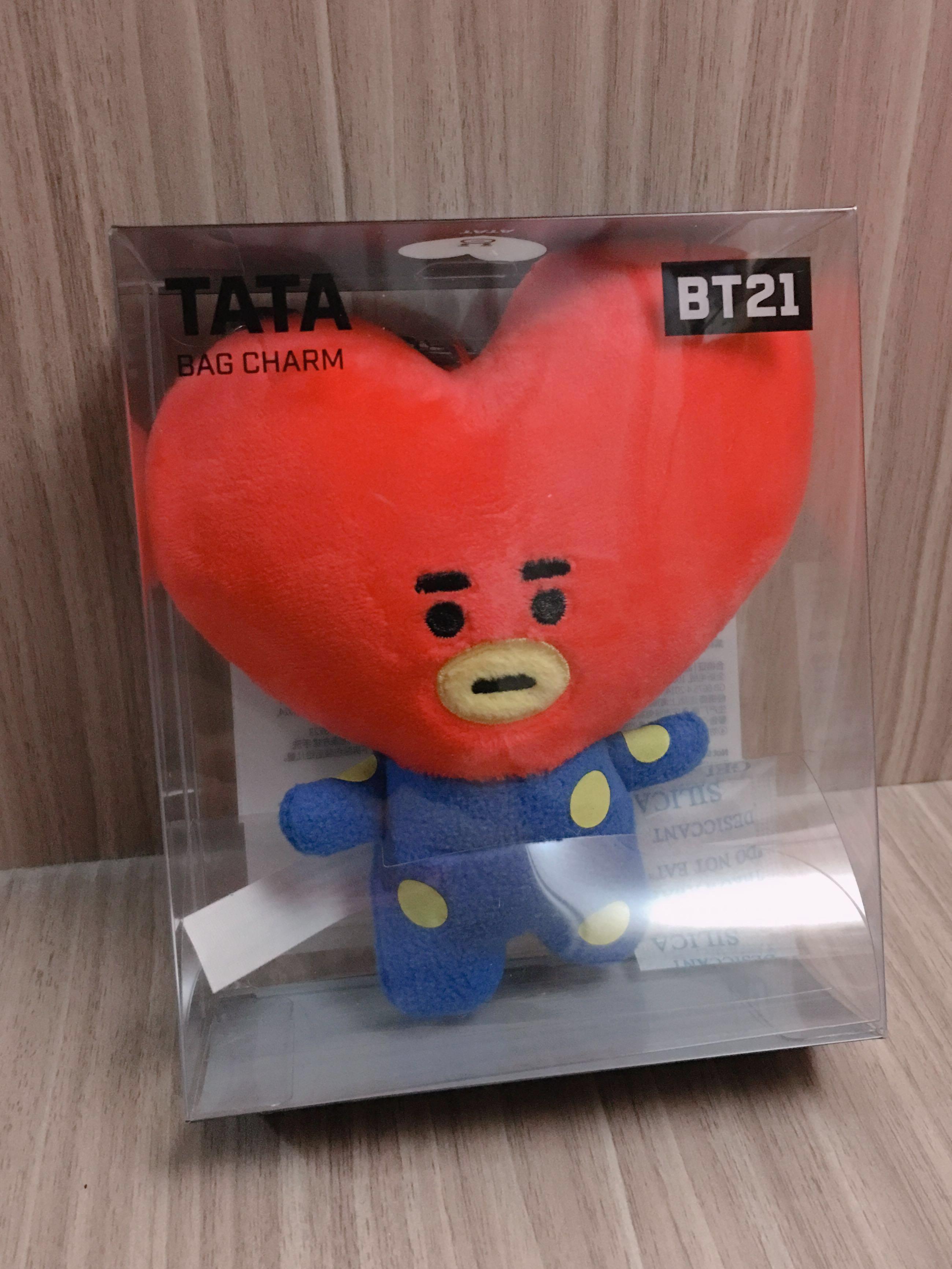 Wts Official Bt21 Tata Bag Charm Entertainment K Wave On Carousell