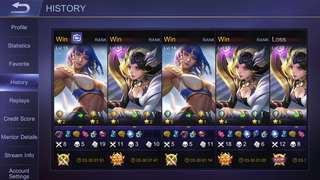 I sell Mobile Legends account high elo