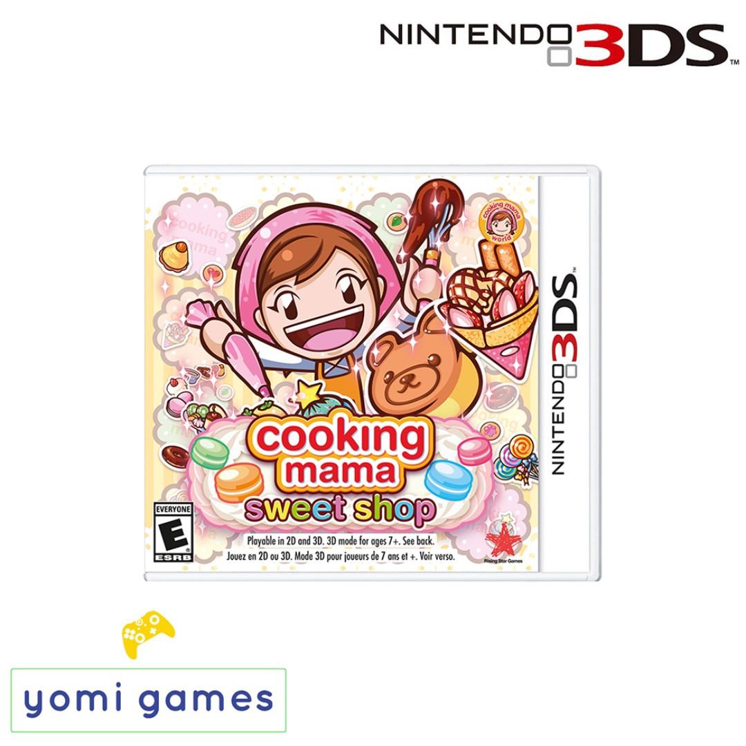 cooking mama sweet shop 3ds