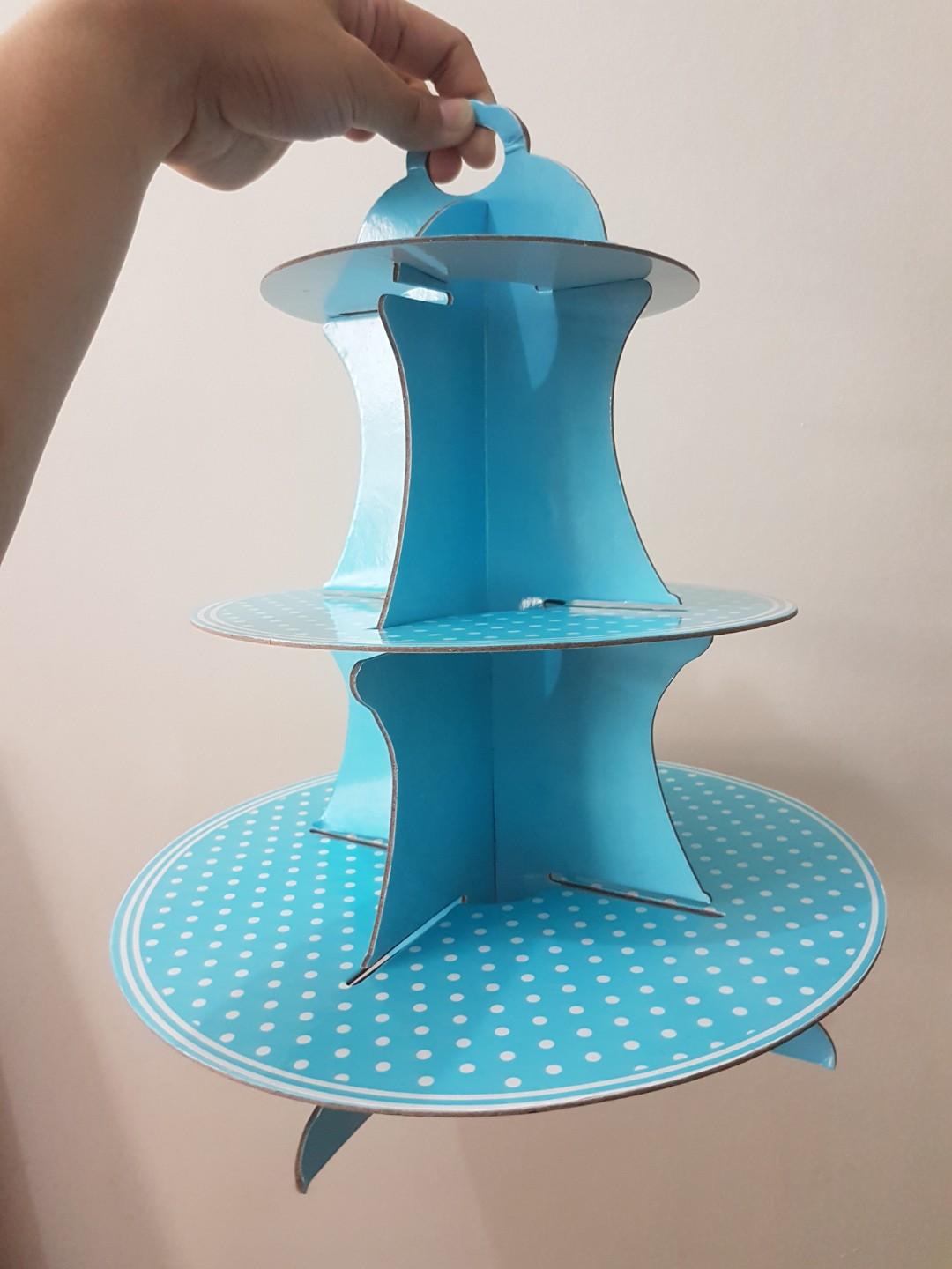 3-tier Cupcake Stand (Category: Bakeware) located in Quezon City. Submitted by fabfindsph (Listing ID 221827079, Image 1). Description: Decluttering All good.