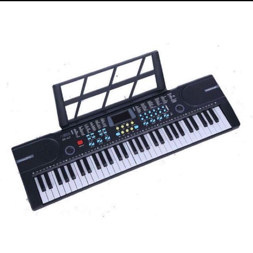 61 Keys teaching Electric Music Keyboard Piano with audio Input output ...