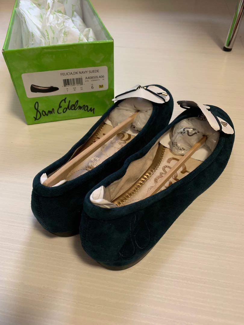 Sam edelman navy flats sale